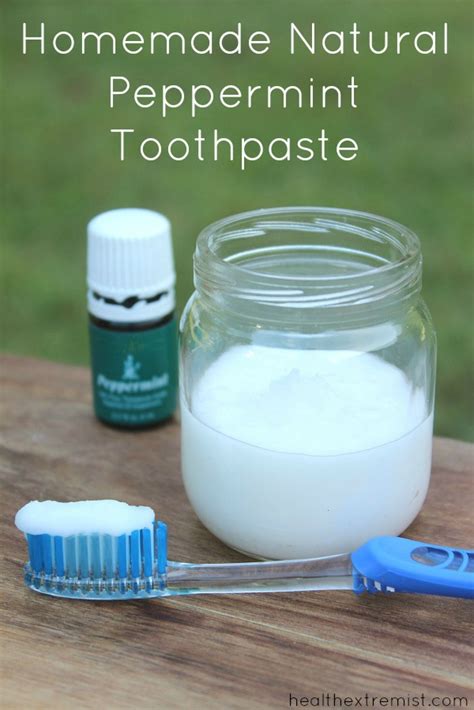 DIY Peppermint and Coconut Oil Toothpaste -Prevents Cavities - Treasured Tips