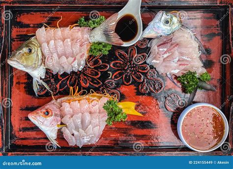 Red Snapper Sashimi