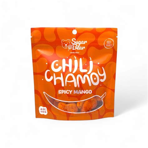 Chili Chamoy Gummy Mangoes 4oz Pack – Sweet, Spicy & Tangy Mango ...