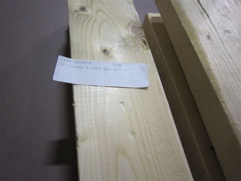 10 PIECES 8 FOOT 2X4 LUMBER