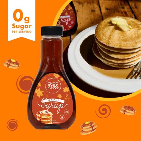 Buy ChocZero's Maple Syrup. Sugar-free, Low Carb, Keto Friendly, Gluten ...