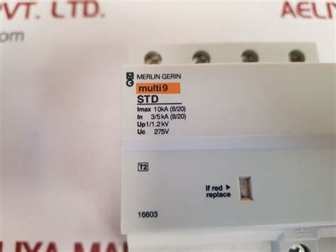 Merlin gerin multi 9 std surge arrester – Aeliya Marine Tech