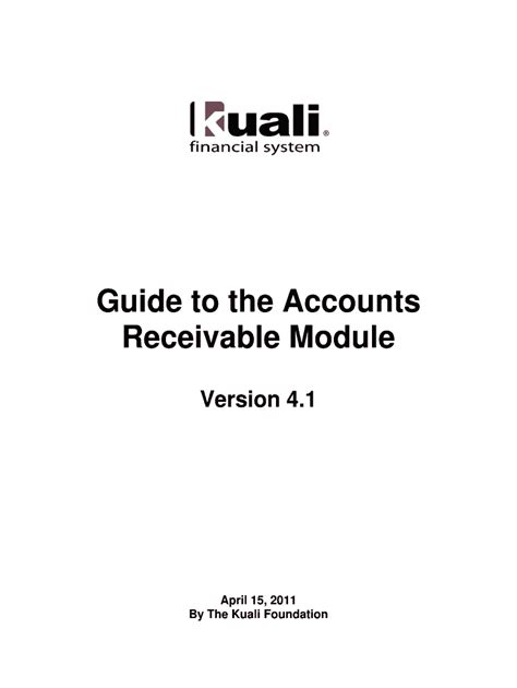 Image result for Accounts Receivable Module