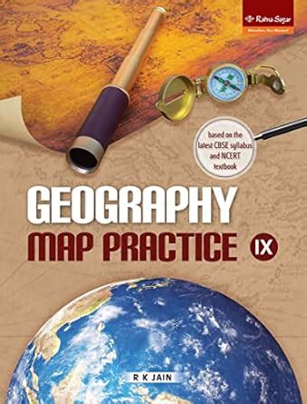 Geography Map Practice Class 9 : RK Jain: Amazon.in: Books