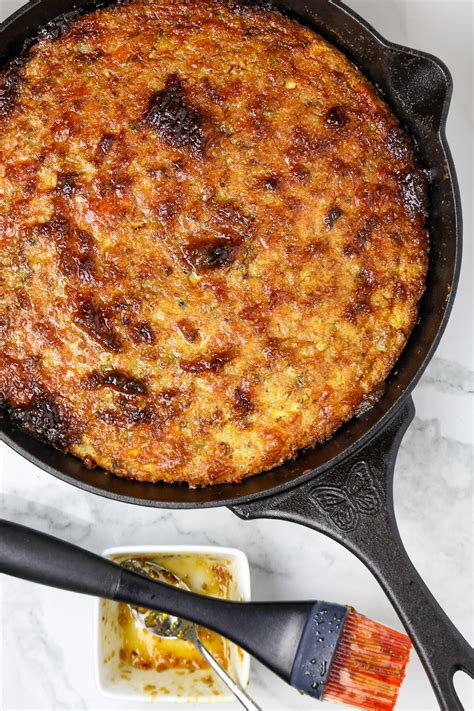 Boudin Cornbread Recipe With Fig Pepper Jelly Topping • Louisiana Woman ...