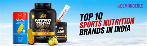 Top 10 Sports Nutrition Brands in India | Demandeals