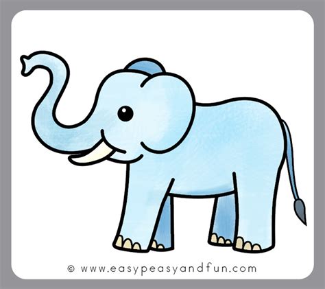 Image result for Easy Elephant Drawing