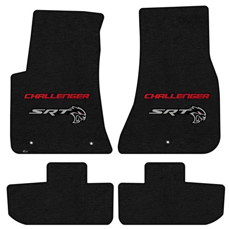 Dodge Challenger Logo Floor Mats