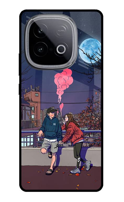 Buy Now Chilling Couple Glass Case for iQOO Neo 10 Online | Casekaro