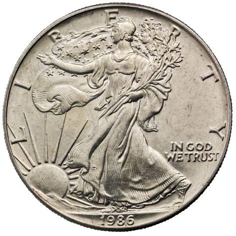 1986 US Silver Dollar: How Much Is It Worth? - The Coin Expert