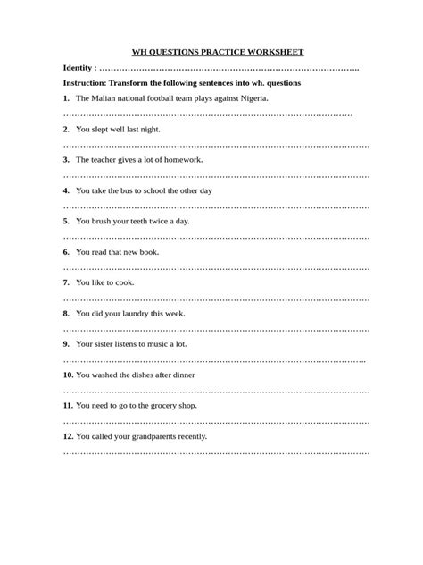 Question Using Is Worksheet 的图像结果