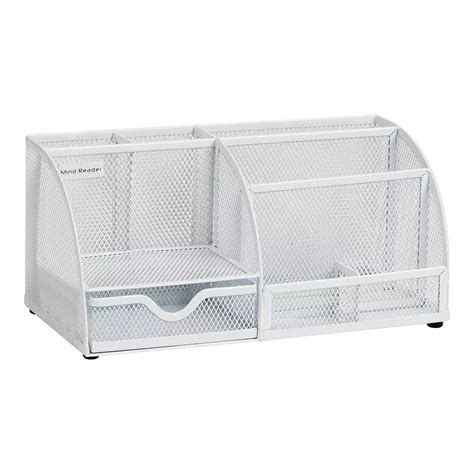 Mind Reader 7-Compartment Desk Organizer