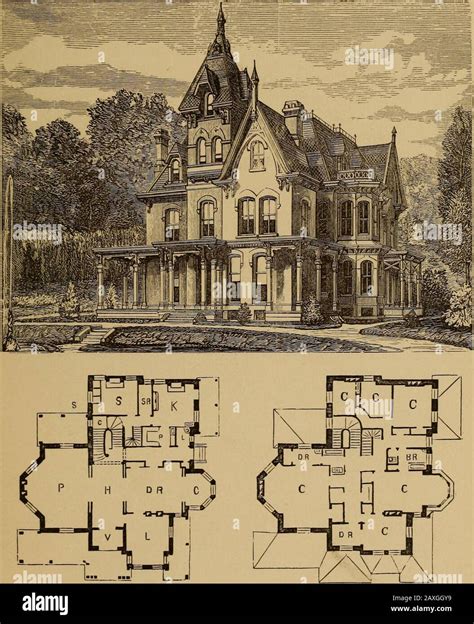 Gothic Mansion House Plans