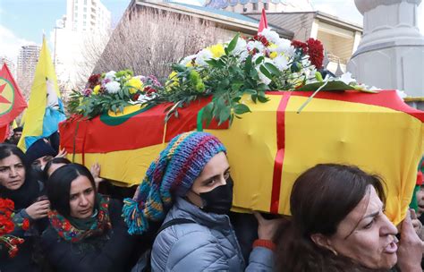 Tensions at Turkey funerals of Kurds killed in Paris