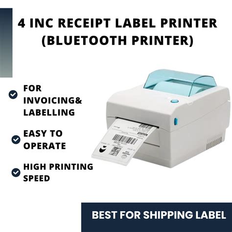 ASOL CD410 Shipping Label Printer | Label Printer | Receipt Printer ...