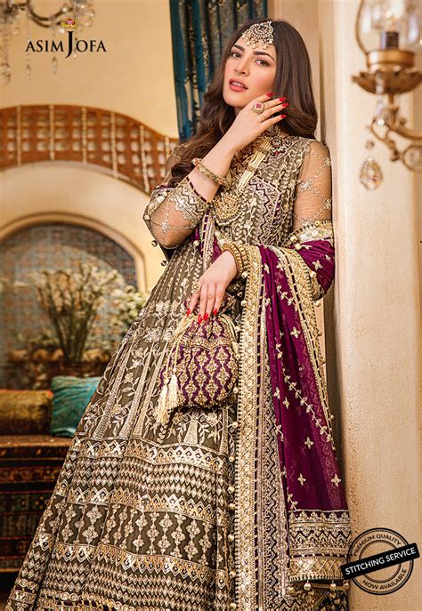 Asim Jofa Baad-E-Naubahar Luxury Wedding Formal Collection – AJBN-01 ...