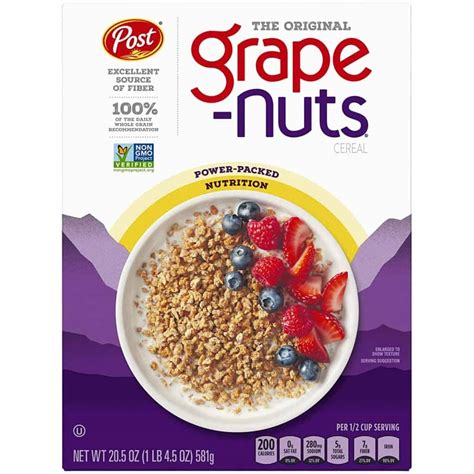 Is Grape-Nuts Cereal Healthy? Ingredients & Nutrition Facts