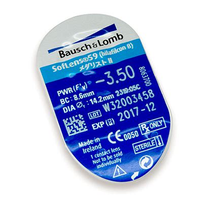 Bausch and Lomb SofLens 59 Contact Lenses 6 Pack– Trendy Sweet Shop