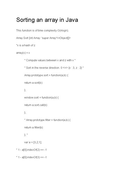 Image result for Java Sorting Array