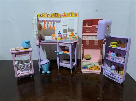 Image result for Getting a Barbie Doll Kitchen Set