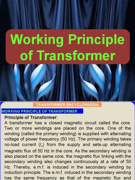 Transformer Working Principle 的图像结果
