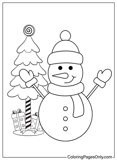 124 Snowman Coloring Pages - ColoringPagesOnly.com