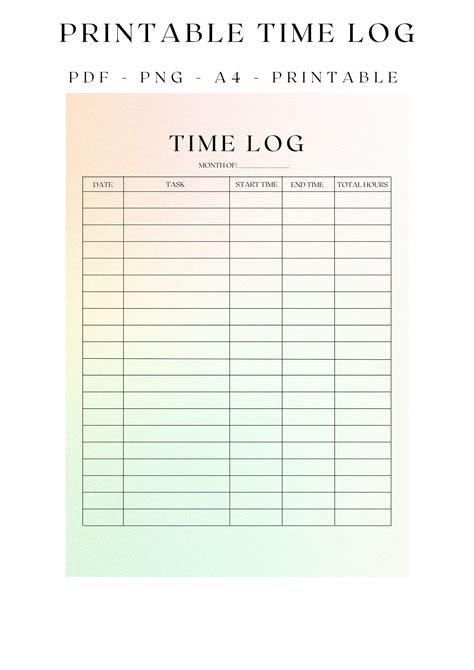 Image result for Time Log Graphics