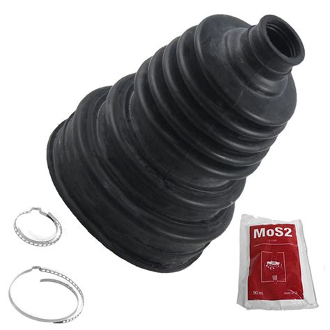 Soffietto In Gomma Nera Flessibile Per Macchinari - Diametro Interno 100mm, Manicotto Ondulato