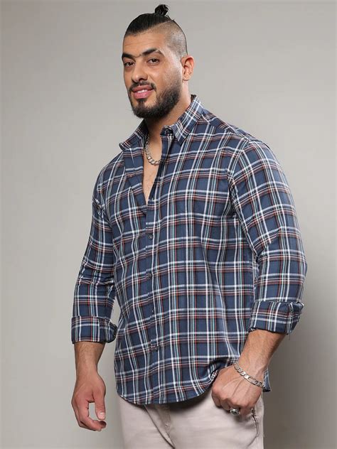Plus Size Checkered Shirts for Men: XXXL, XXXXL to 6XL [Up to 50% Off]