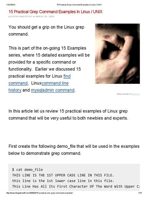 Image result for Grep Command Tutorial