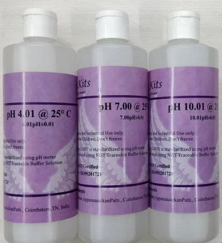 PH EC TDS Buffer Solutions - Buffer Solutions, pH 4.01 Accuray 0.01 ...