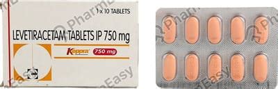 Keppra 750 MG Tablet (10): Uses, Side Effects, Price & Dosage | PharmEasy