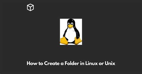 Image result for Create Folder in Linux Terminal