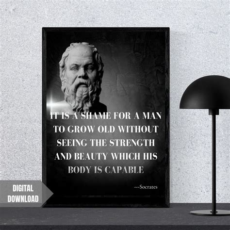 Buy Socrates Inspirational Saying Quotes Self Motivation Online in ...