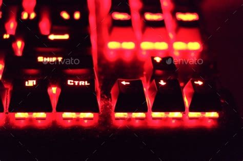 Image result for Red LED Keyboard