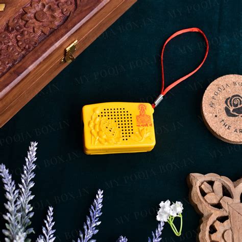 Buy Gayatri Mantra Musical Chanting Speaker Online in India - Mypoojabox.in