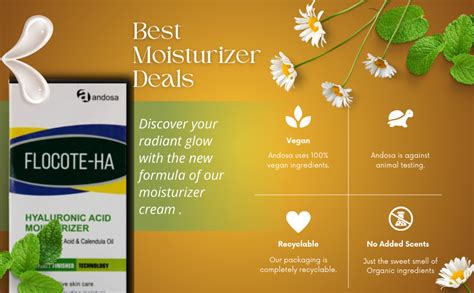 Andosa FLOCOTE-HA Hyaluronic Acid an Ultimate moisturizer 100mg Cream ...