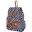 Buy Lychee bags Women Printed Canvas Black Backpack at Amazon.in