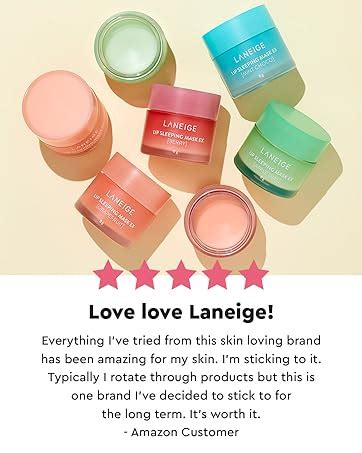 Laneige Lip Sleeping Mask_EX | Moisturizing Lip Treatment with Vitamin ...