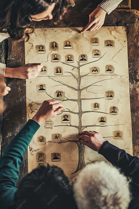 Premium Photo | Generations exploring a family tree chart or creating one together Connections ...