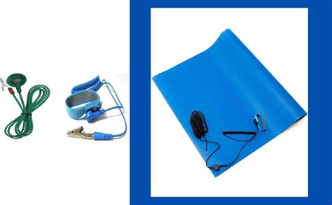 PVN ESD Safe Anti Static PVC Vinyl 2 Layer 1.5 mm Thick Table Mat (3ft ...