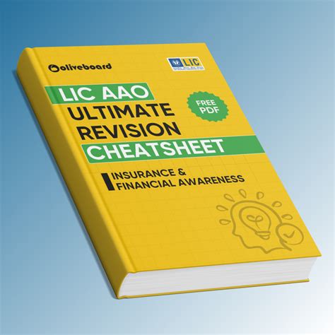 LIC AAO Ultimate Revision Cheatsheet