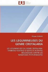 Les Legumineuses Du Genre Crotalaria: Buy Les Legumineuses Du Genre ...