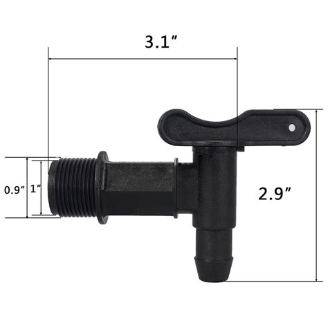 Replacement IBC-Barrel Water Butt Tap Plastic | Ubuy India