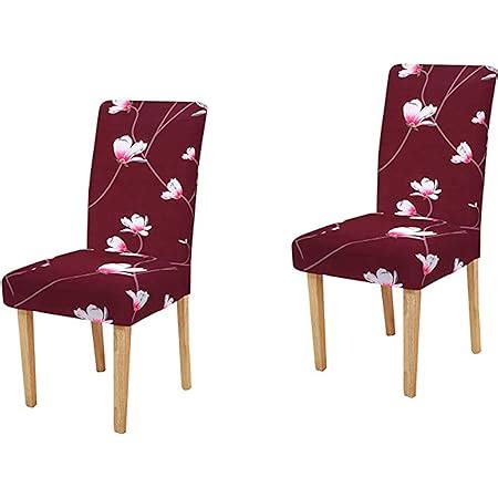 Buy The Purple Tree Velvet Bordered Cute Christmas Chair Covers (Red ...