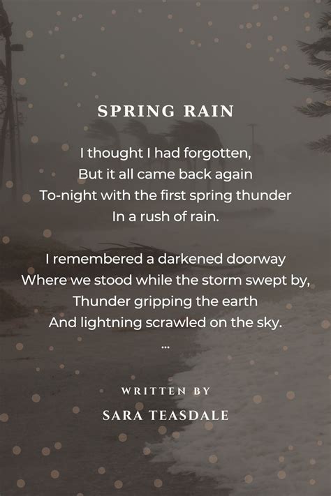 Rhyming Poem On Rain In English at Joanne Tindall blog