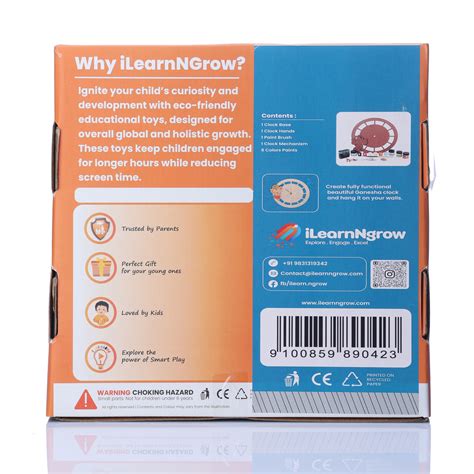 JoGenii | DIY Ganesha Decorative Clock Making Kit | ILearnNGrow