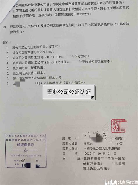 香港公司周年申报表海牙认证办理攻略 - 哔哩哔哩