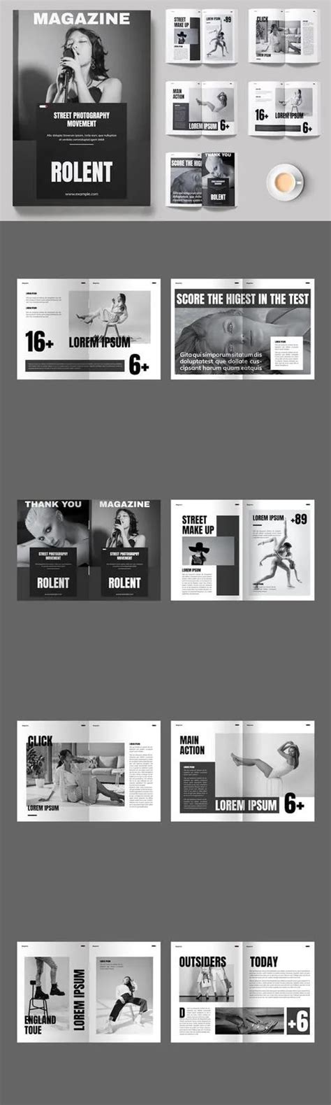 Image result for Simple Magazine Layout