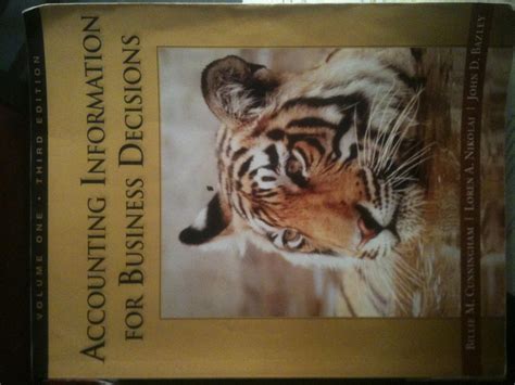 Buy Accounting Information for Business Decisions: 1 Book Online at Low ...